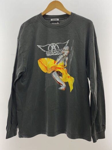 商品画像：長袖Tシャツ/L/コットン/GRY 1