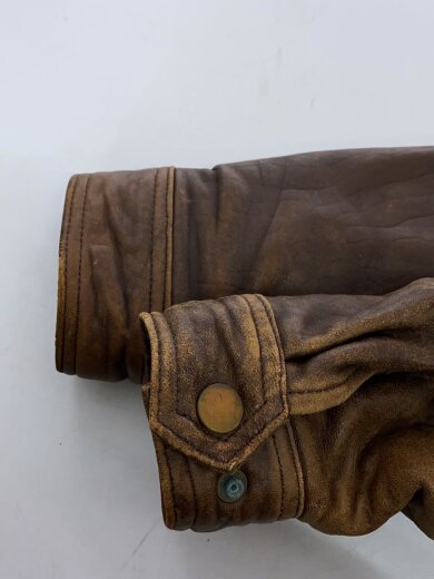 商品画像：ジャケット/LL/羊革/BRW 5