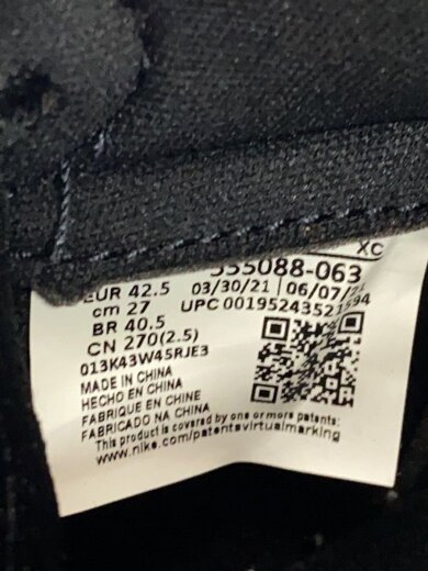 商品画像：AIR JORDAN 1 RETRO HIGH OG_エア ジョーダン 1 レトロ ハイ オリジナル/27cm/B 5