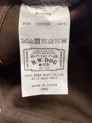 商品画像：キャップ/--/BRW/無地/メンズ/81-3-6427-9011// 5