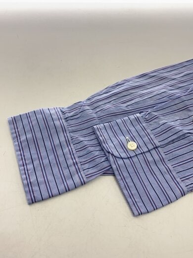 商品画像：長袖シャツ/L/コットン/BLU/HL-B012 5