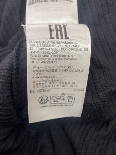 商品画像：長袖ワンピース/M/レーヨン/BLK 4