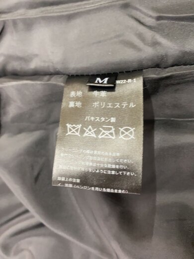 商品画像：レザージャケット・ブルゾン/M/牛革/BLK/CW22-R-1 5