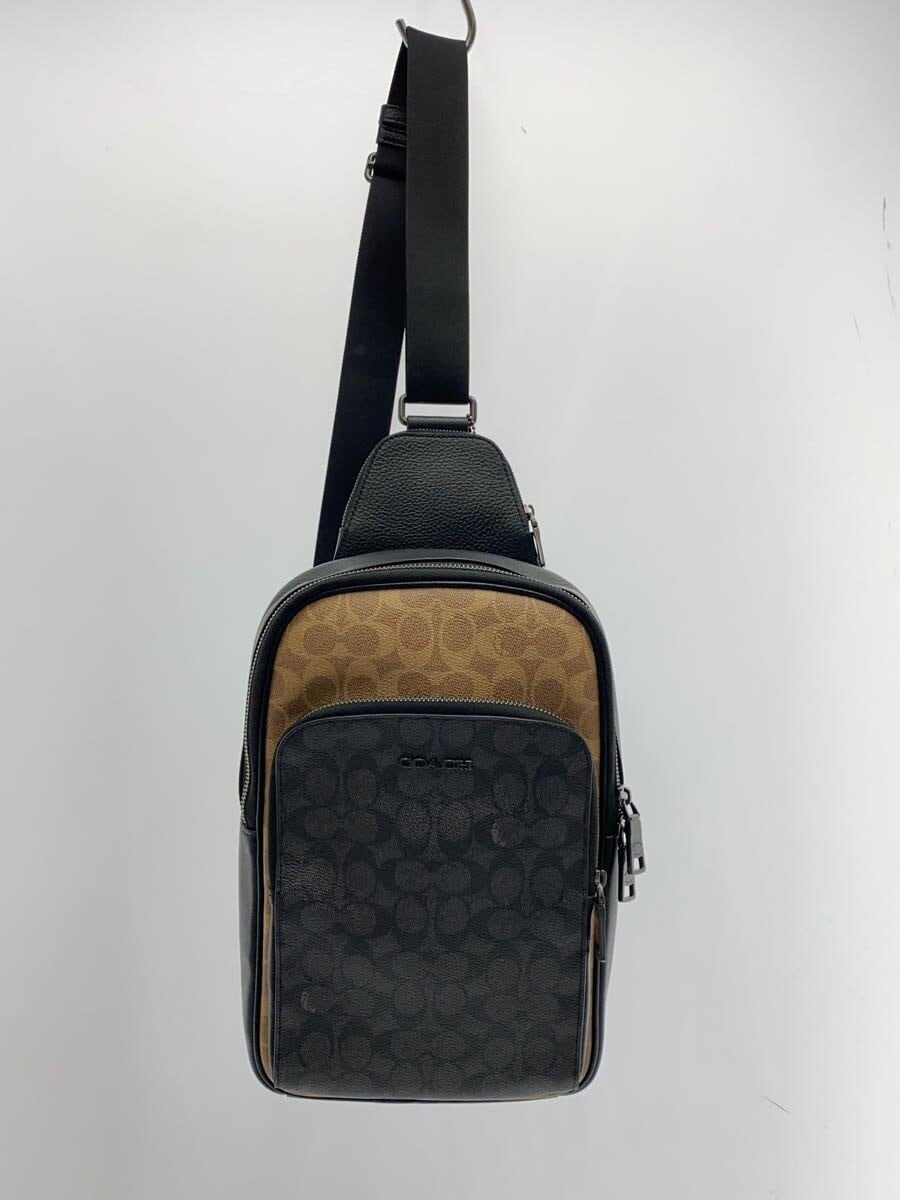 COACH / ショルダーバッグ/--/BLK/総柄/cw176