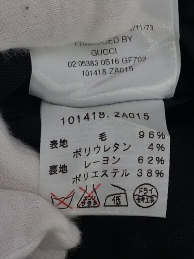 商品画像：セットアップ/38/ウール/BLK 5