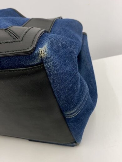 商品画像：トートバッグ/キャンバス/NVY/339933/角擦れ、シミ有 8