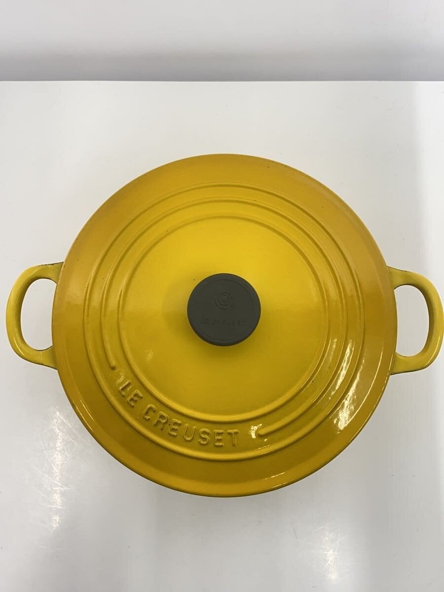 LE CREUSET / 鍋/サイズ:22cm/YLW/2501-22