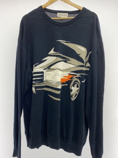 商品画像：ニット・セーター(厚手)/XL/コットン/BLK// 1
