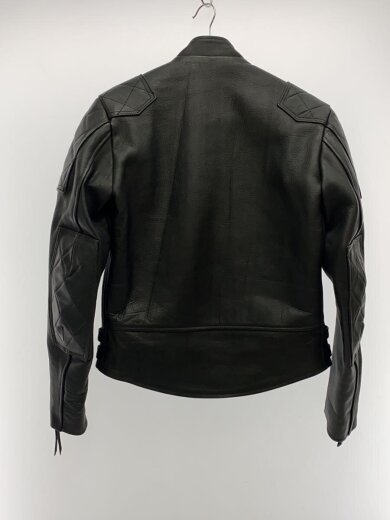 商品画像：レザージャケット・ブルゾン/36/牛革/BLK/無地/PB-1509 2