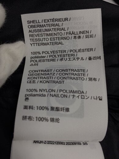 商品画像：ジャケット/L/ポリエステル/BLK/X000007748 4