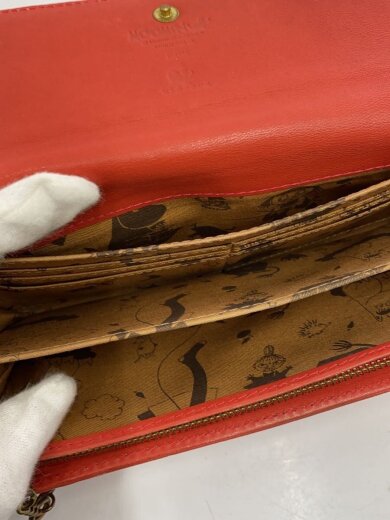 商品画像：長財布/レザー/RED/レディース 6