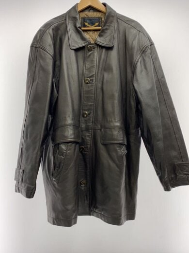 商品画像：liveoak/レザージャケット・ブルゾン/3L/羊革/BLK/無地/3206 1