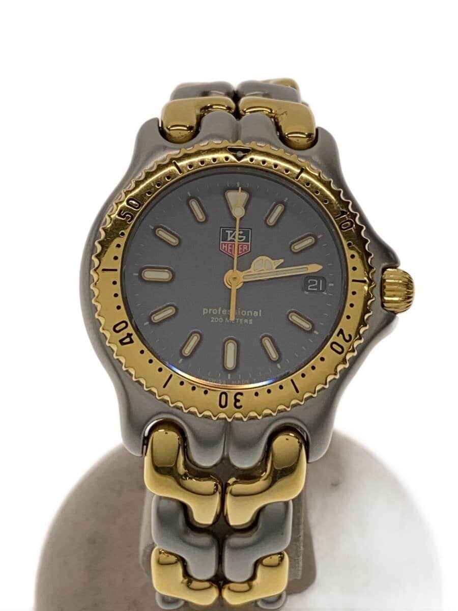TAGHeuer / クォーツ腕時計/アナログ/ステンレス/GRY/S95.213K