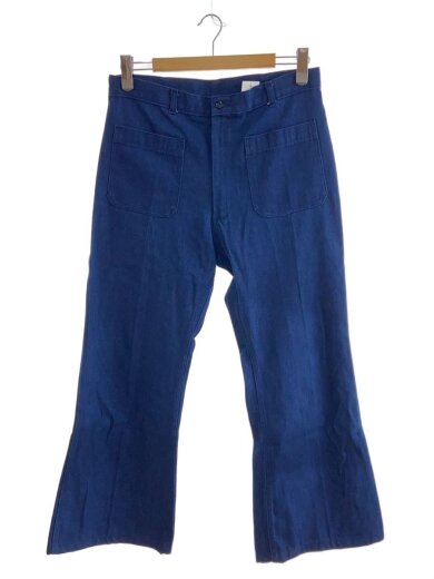 商品画像：ブーツカットパンツ/34/コットン/NVY/無地/8405-01-074-4893 1