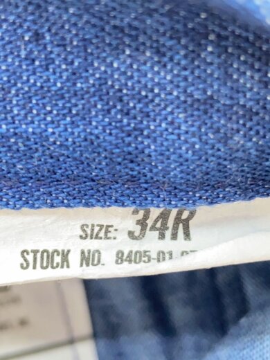 商品画像：ブーツカットパンツ/34/コットン/NVY/無地/8405-01-074-4893 5