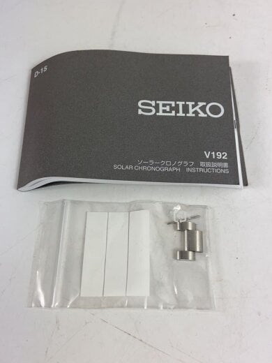 商品画像：ソーラー腕時計/アナログ/ステンレス/BLU/SLV/V192-0AH0 6