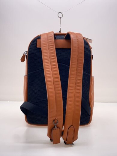 商品画像：グラハム・バックパック/レザー/BRW/無地 3