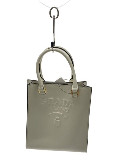 商品画像：ショルダーバッグ/レザー/WHT/無地/1BA333 1