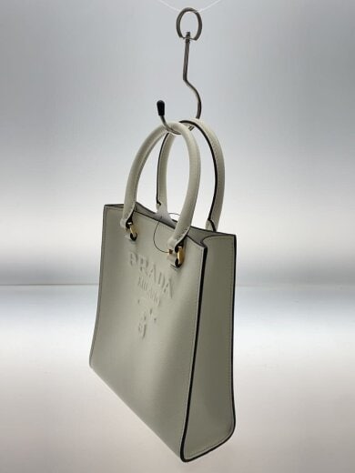 商品画像：ショルダーバッグ/レザー/WHT/無地/1BA333 2