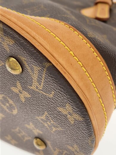 商品画像：プチ・バケット_モノグラム・キャンバス/PVC/BRW 8