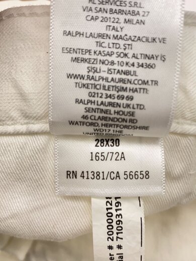 商品画像：ボトム/--/コットン/WHT/無地// 5