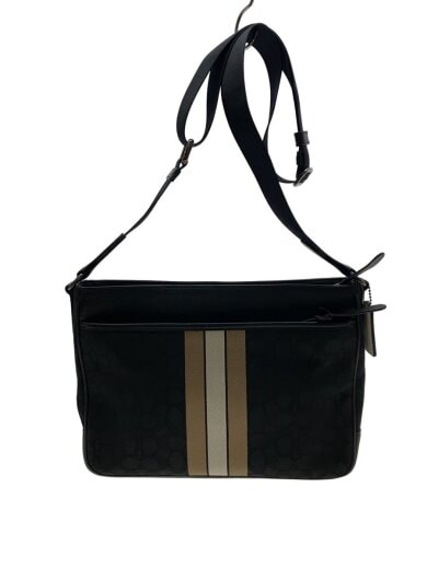 商品画像：ショルダーバッグ/レザー/BLK/C5291 1