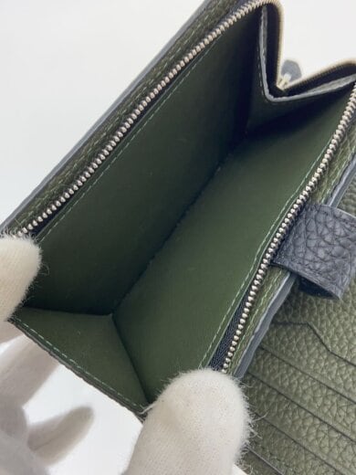 商品画像：2つ折り財布/--/BLK/無地/レディース// 5
