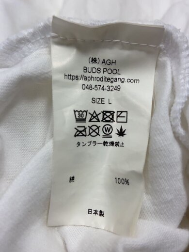 商品画像：Tシャツ/L/コットン/WHT// 4