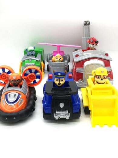 画像：その他ブランドパウパトロール/6台セット/フィギュア付き6