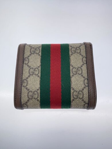 画像：GUCCIGG/シェリーライン/2つ折り財布/PVC/CRM/総柄/598662・5345632