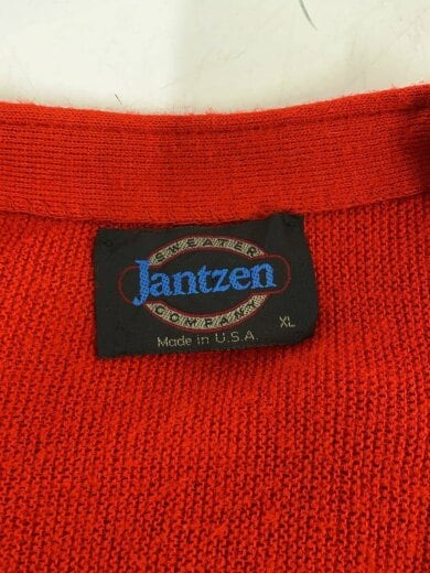 商品画像：Jantzen/カーディガン(厚手)/XL/--/RED/無地 4