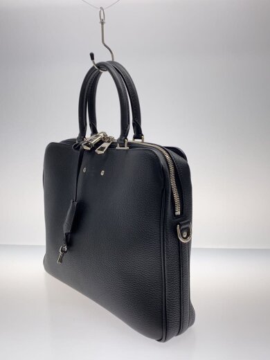 画像：LOUIS VUITTONアルマンド/トリヨンレザー/ブリーフケース/トラベルキャリー/レザー/BLK2