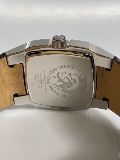 商品画像：クォーツ腕時計/アナログ/レザー/PNK/BRW/DZ-5100 3