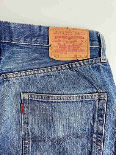 商品画像：ボトム/33/デニム/IDG/トルコ製/501XX/赤耳/裾ダメージ有// 6