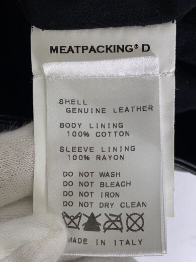 商品画像：ダブルライダースジャケット/FREE/羊革/BLK 4