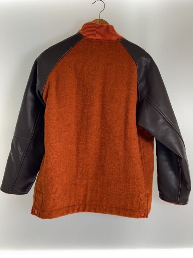 画像：Paul Smith × HARRIS TWEEDブルゾン/L/ウール/BRW//肘擦れ/袖擦れ/襟に穴有2