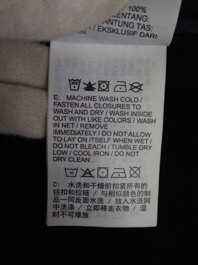 商品画像：フリースジャケット/M/ポリエステル/BLK/HV0778-010 6