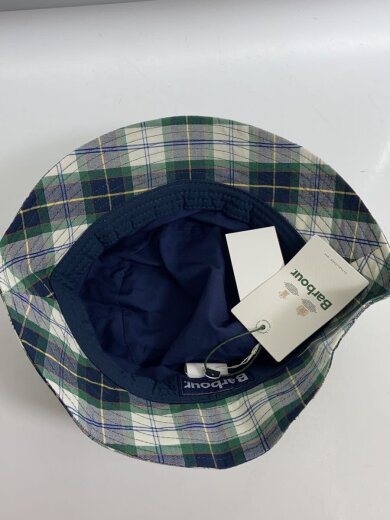 商品画像：バケットハット/L/コットン/GRN/チェック/メンズ/231MHA0792 4