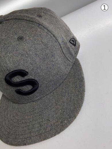 商品画像：キャップ/7 3/8/ウール/BLK/メンズ 8