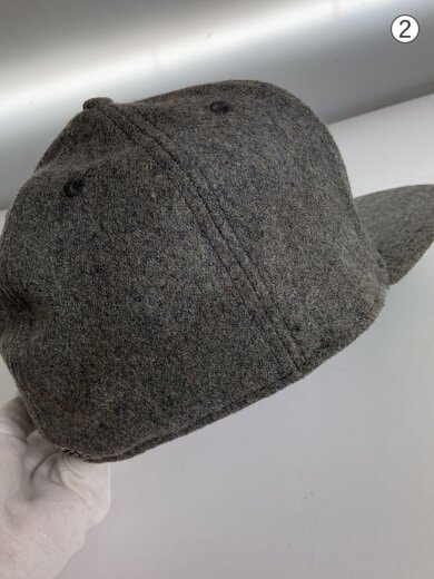 商品画像：キャップ/7 3/8/ウール/BLK/メンズ 9