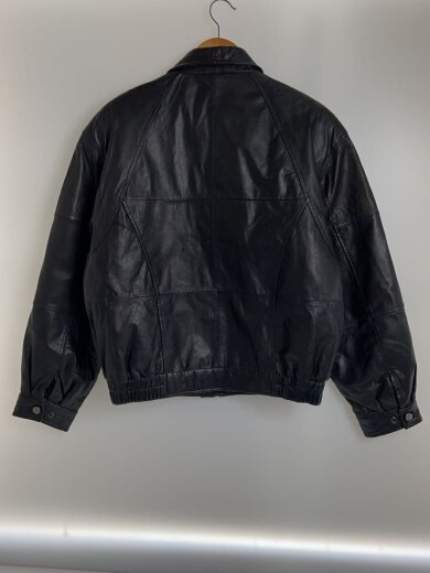 商品画像：レザージャケット・ブルゾン/S/レザー/BLK 2