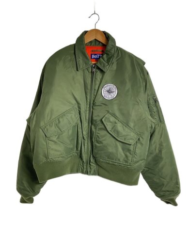 商品画像：Nylon Flight Jacket/フライトジャケット/M/ナイロン/KHK/233BoTT02 1