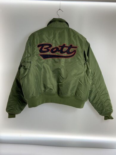 商品画像：Nylon Flight Jacket/フライトジャケット/M/ナイロン/KHK/233BoTT02 2