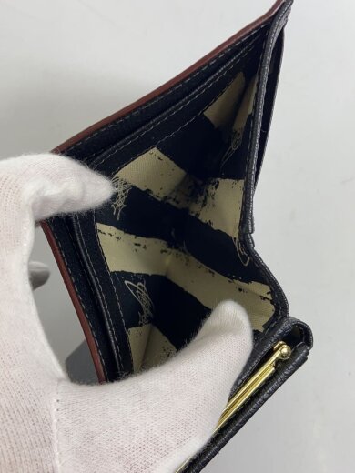 商品画像：3つ折り財布/レザー/BLK/レディース/3218C923 6