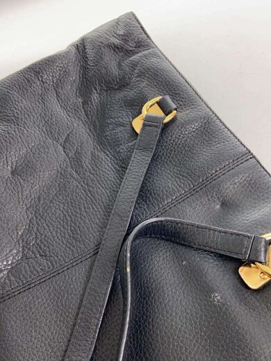 商品画像：ハンドバッグ/レザー/BLK 9