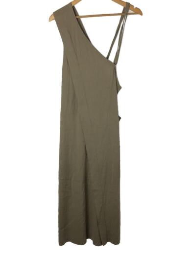 画像：BRISEMYワンショルダーワンピース/ワンピース/--/リネン/BEG1