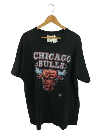 画像：その他ブランドPRO PLAYER/90年代/CHICAGO BULLS/ダメージ有/Tシャツ/XL/コットン/BLK1
