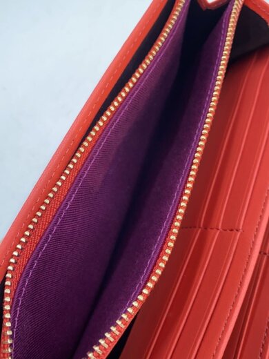 商品画像：長財布/牛革/PNK/無地/レディース// 5