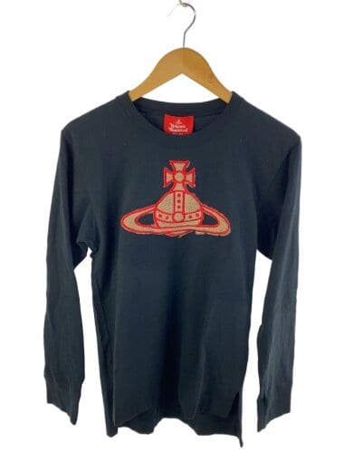 商品画像：ヴィヴィアンウエストウッド/長袖Tシャツ/M/コットン/黒/ブラック/17-12-332013 1