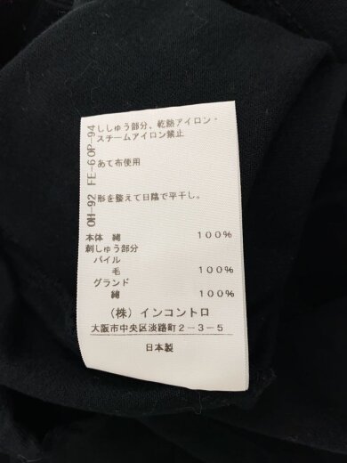 商品画像：ヴィヴィアンウエストウッド/長袖Tシャツ/M/コットン/黒/ブラック/17-12-332013 4